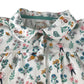 Frugi pyjama set 8-9 years white floral and fairy print cotton
