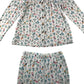 Frugi pyjama set 8-9 years white floral and fairy print cotton