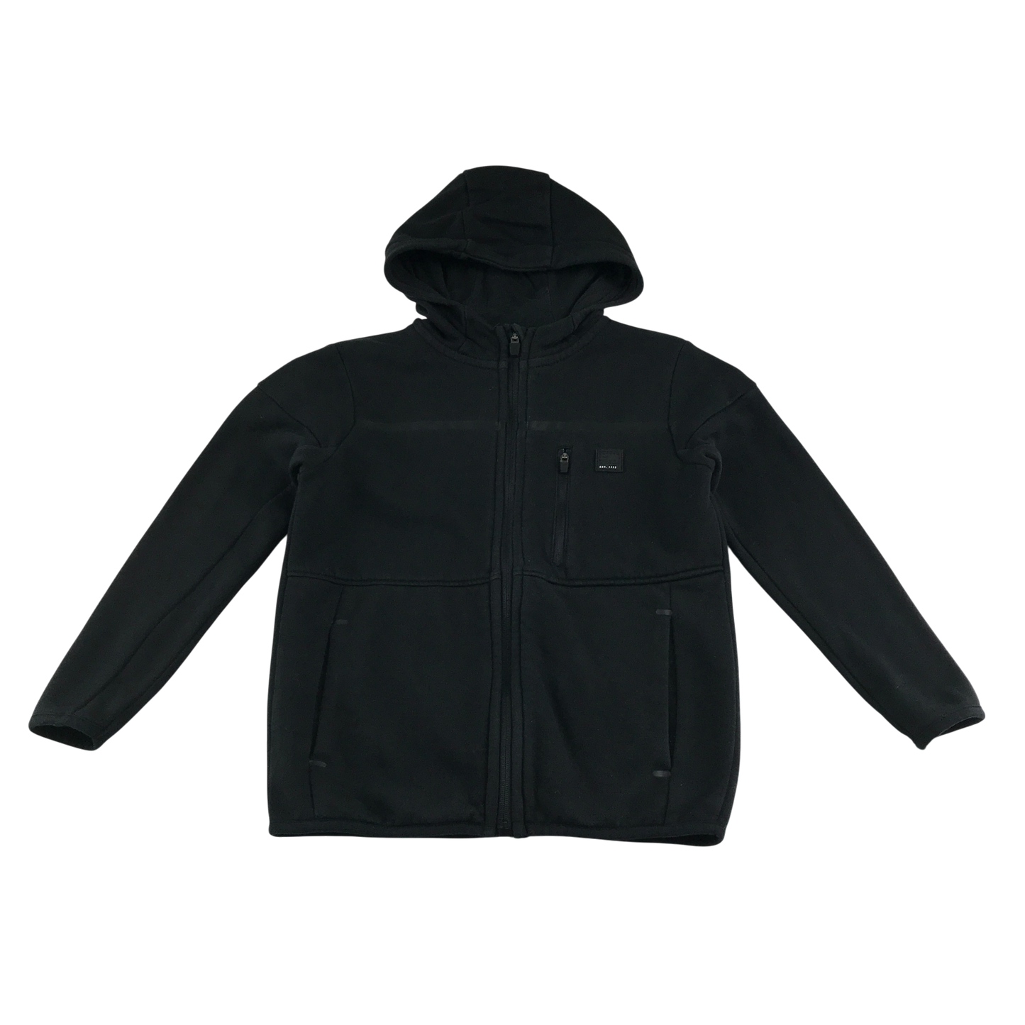 George Hoodie 7-8 Years Black Zip Up