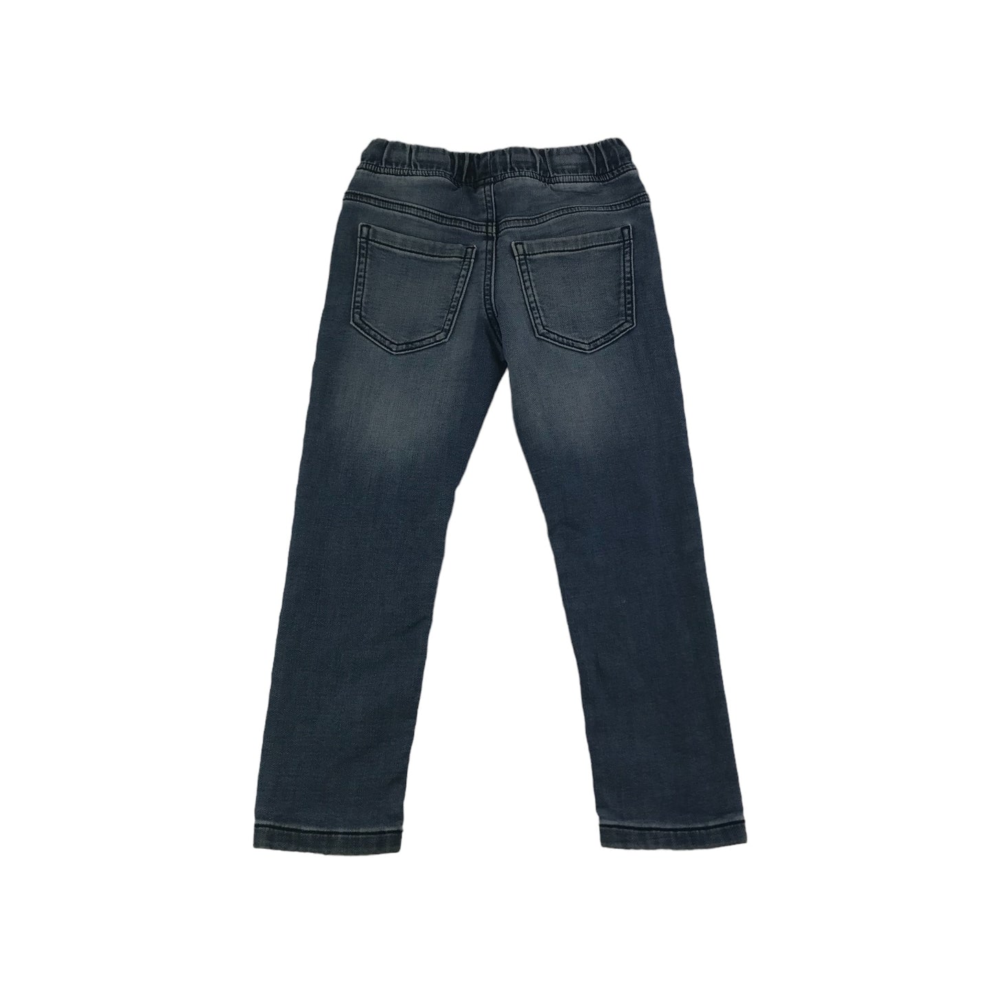 Matalan Jeans Age 6 Blue Denim Pull Up Elasticated waistband