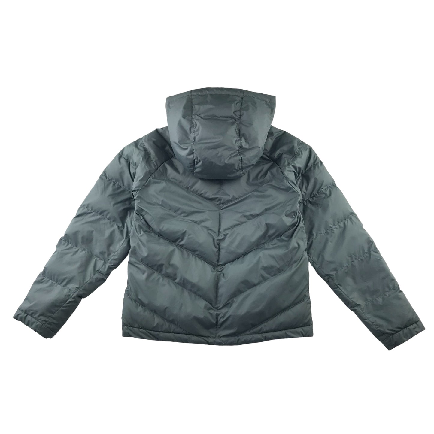 Nike jacket 11-12 years grey puffer with hood