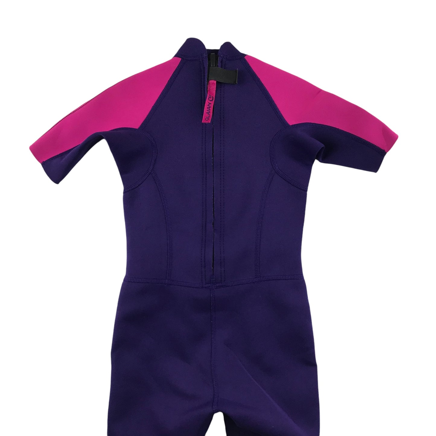 Decathlon Olaian swimsuit 6 years purple with pink detailing