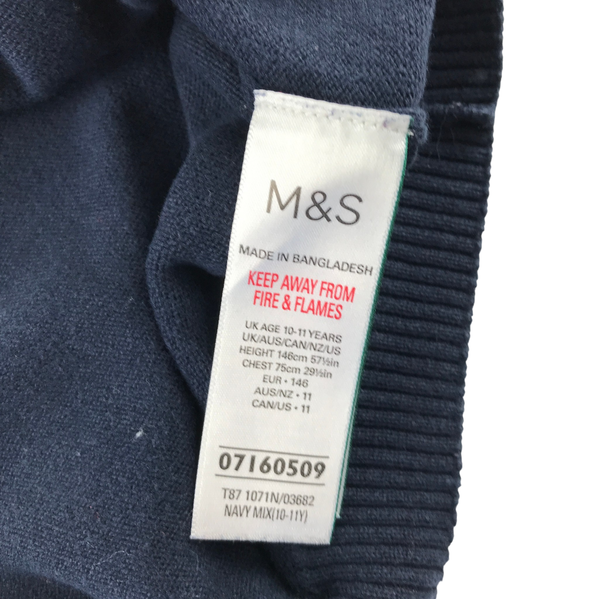 Preloved M&S jumper for kids