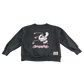Zara Sweatshirt 11-12 Years Black Cinnamoroll Print Cotton