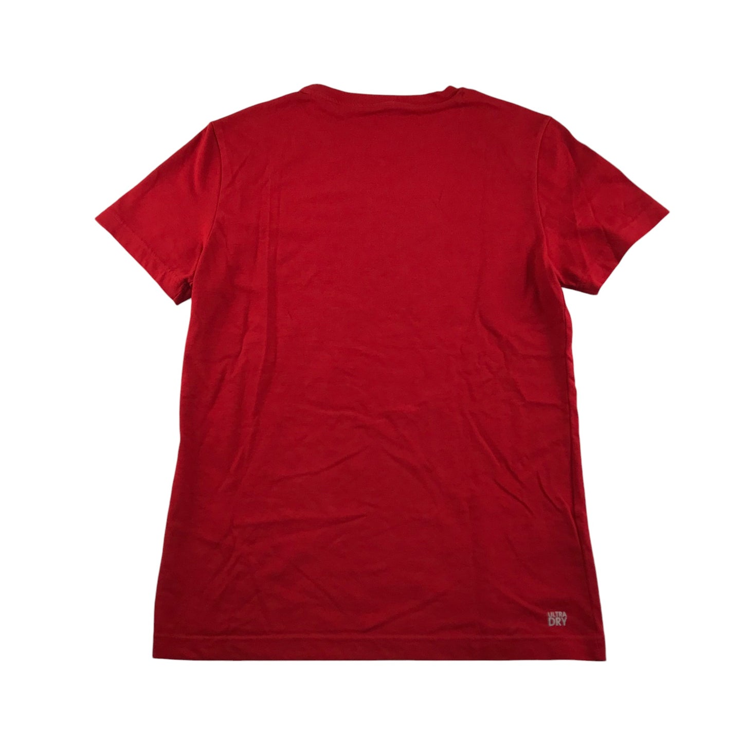 Lacoste sport t-shirt men's S red Lacoste large logo graphic design