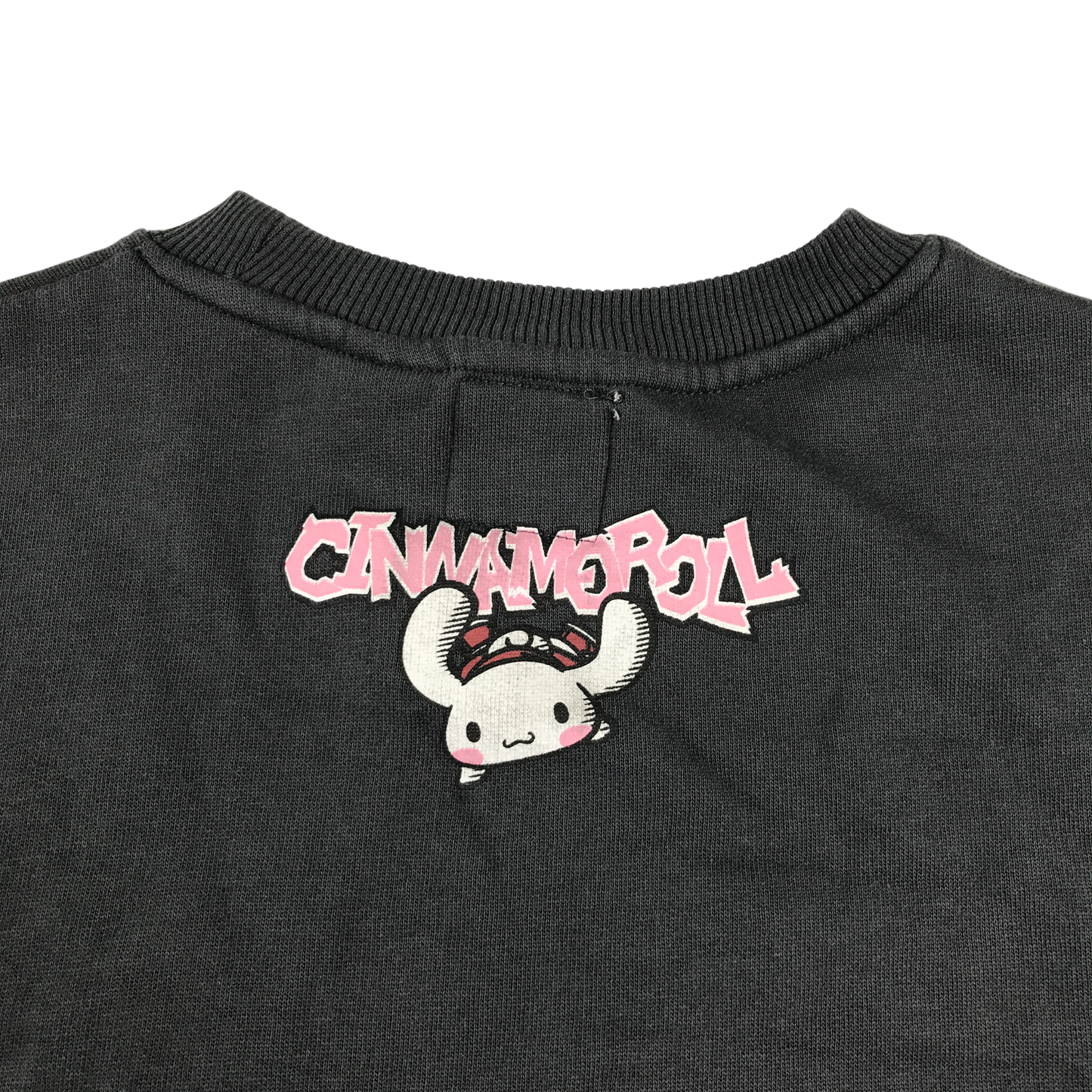 Zara Sweatshirt 11-12 Years Black Cinnamoroll Print Cotton