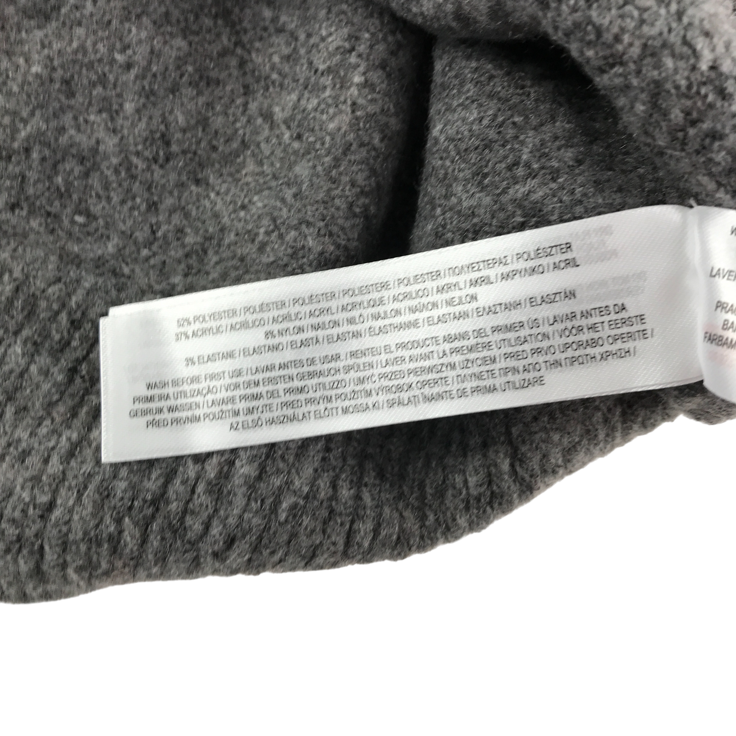 Primark Jumper 10-11 Years Grey with Black Ribbon Details