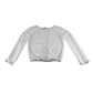 Tu Cardigan 11-12 Years White Button Up Lace Details Cotton