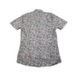 Next shirt men's XS years white floral print design cotton