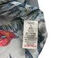 Next shirt men's M years blue floral design cotton