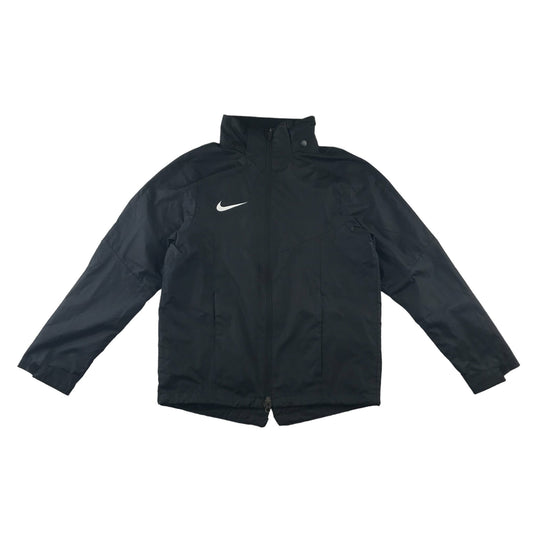 Nike jacket 9-11 years black loose fit light jacket with zipper