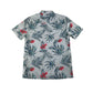 Next shirt men's M years blue floral design cotton