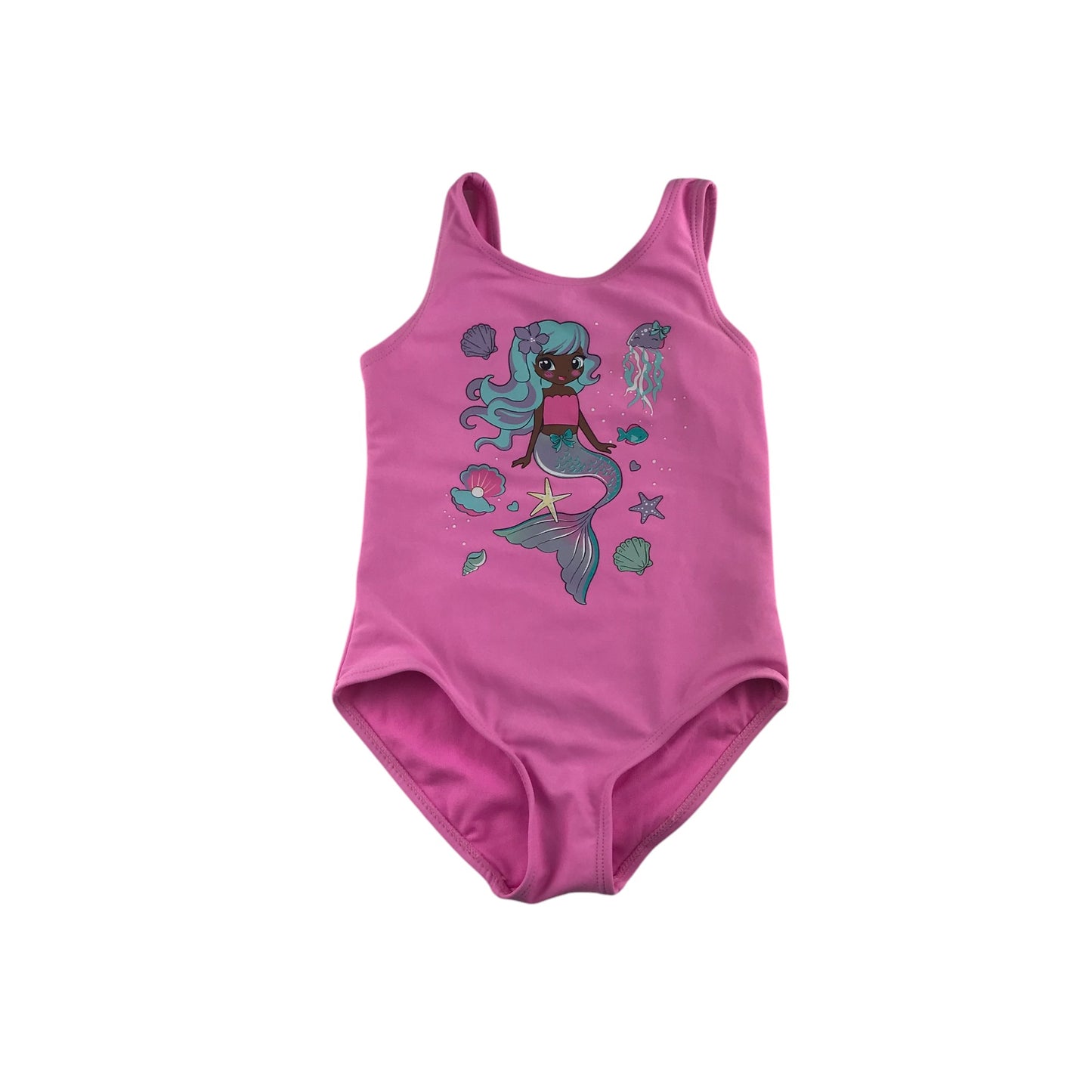 Primark swimsuit 4-5 years pink mermaid one piece cossie