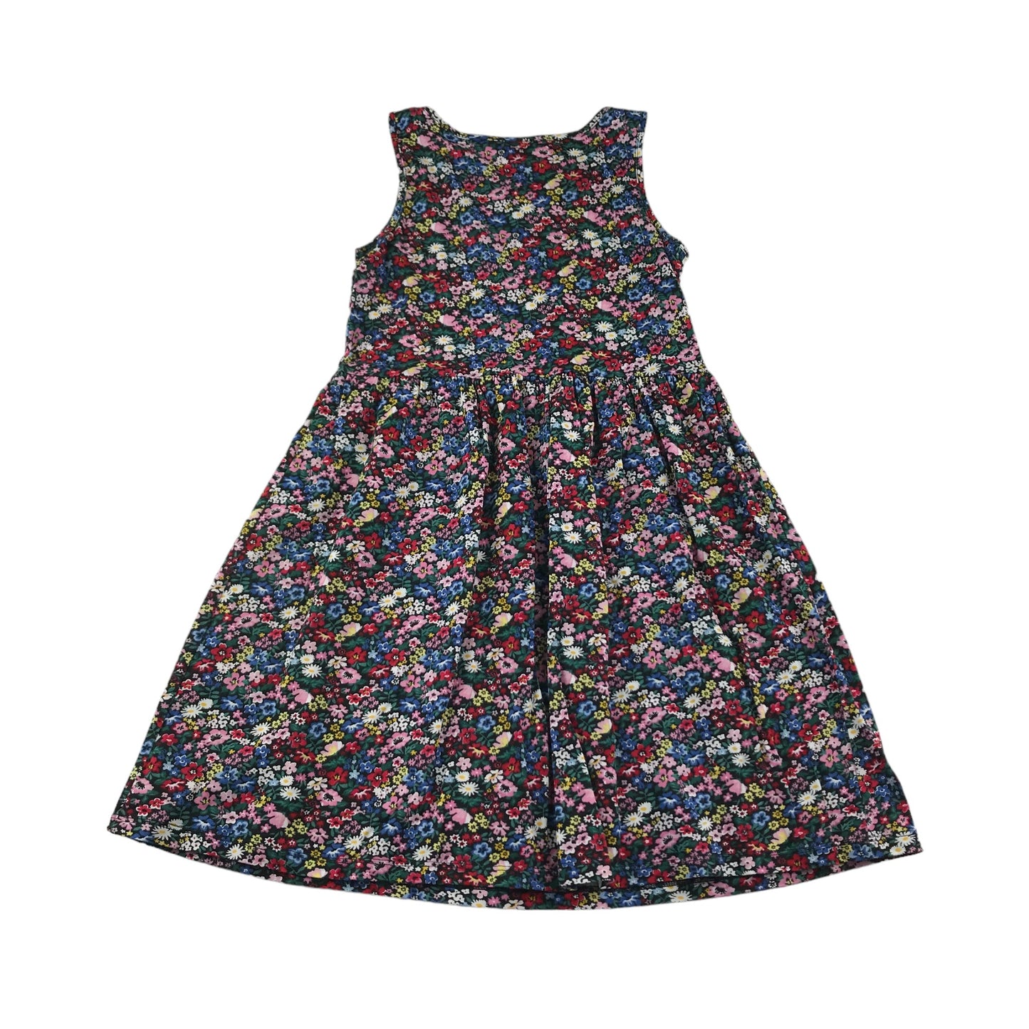 H&M Dress Age 9 Multicoloured Floral Cotton