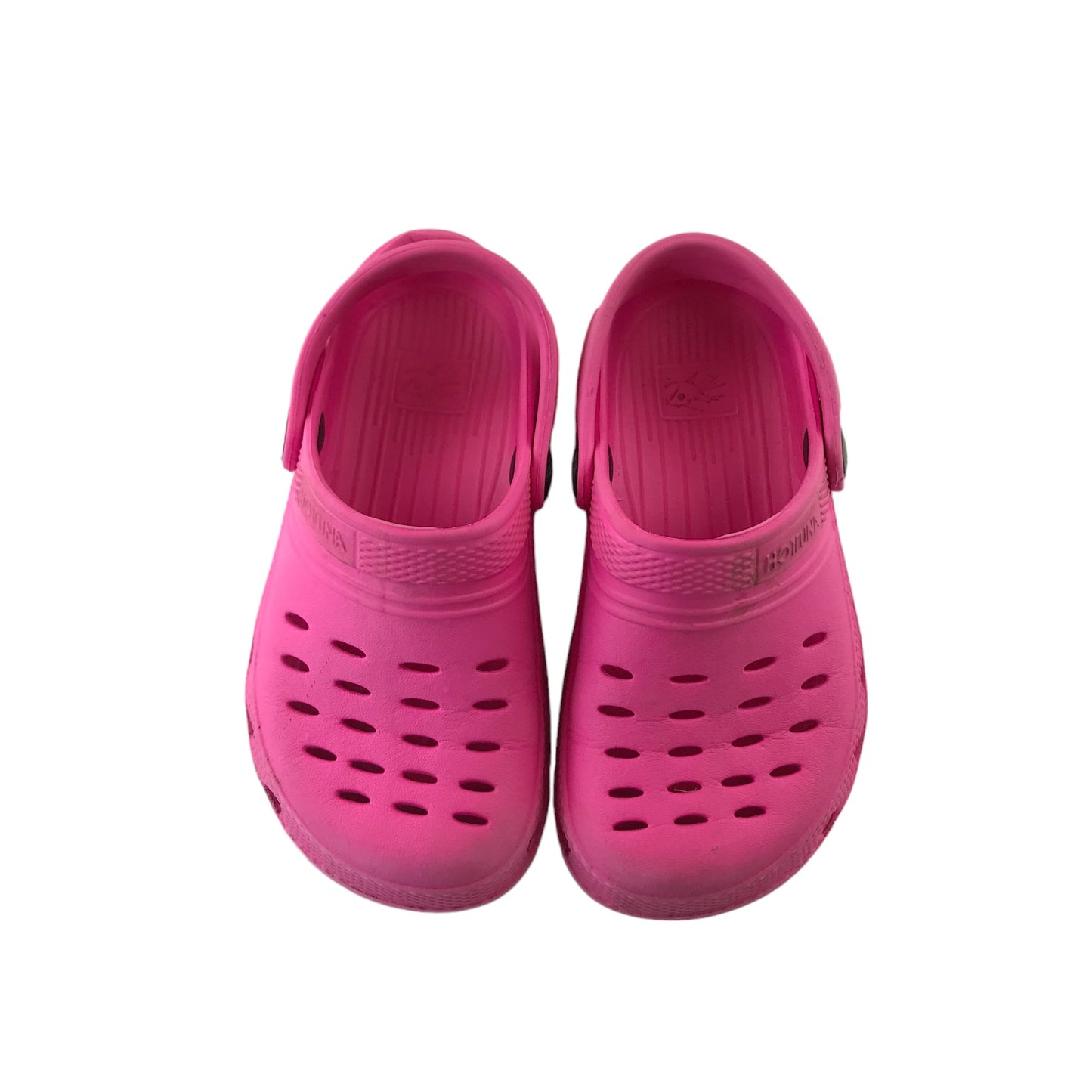 Hot Tuna Clogs Shoe Size 10 Junior Pink Plain Slip On