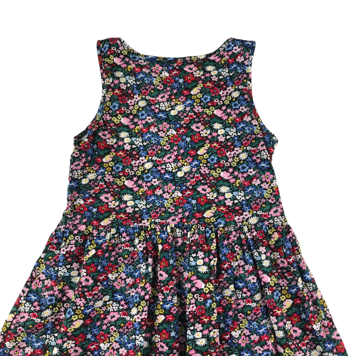 H&M Dress Age 9 Multicoloured Floral Cotton