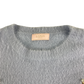 Lipsy Jumper 13-14 Years Blue Fluffy Knit with Sequin Pattern