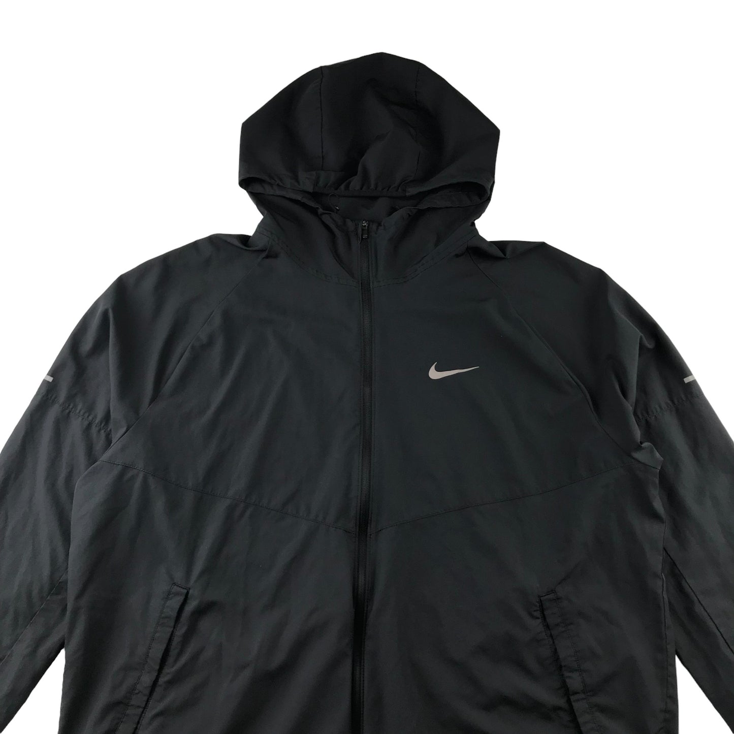 Nike Running jacket adult size L black lightweight