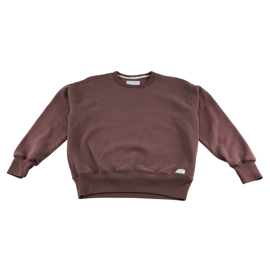 Hollister Sweatshirt XS Burgundy Oversized Fit