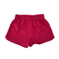 Primark shorts women's 4/6 pink plain elasticated waist