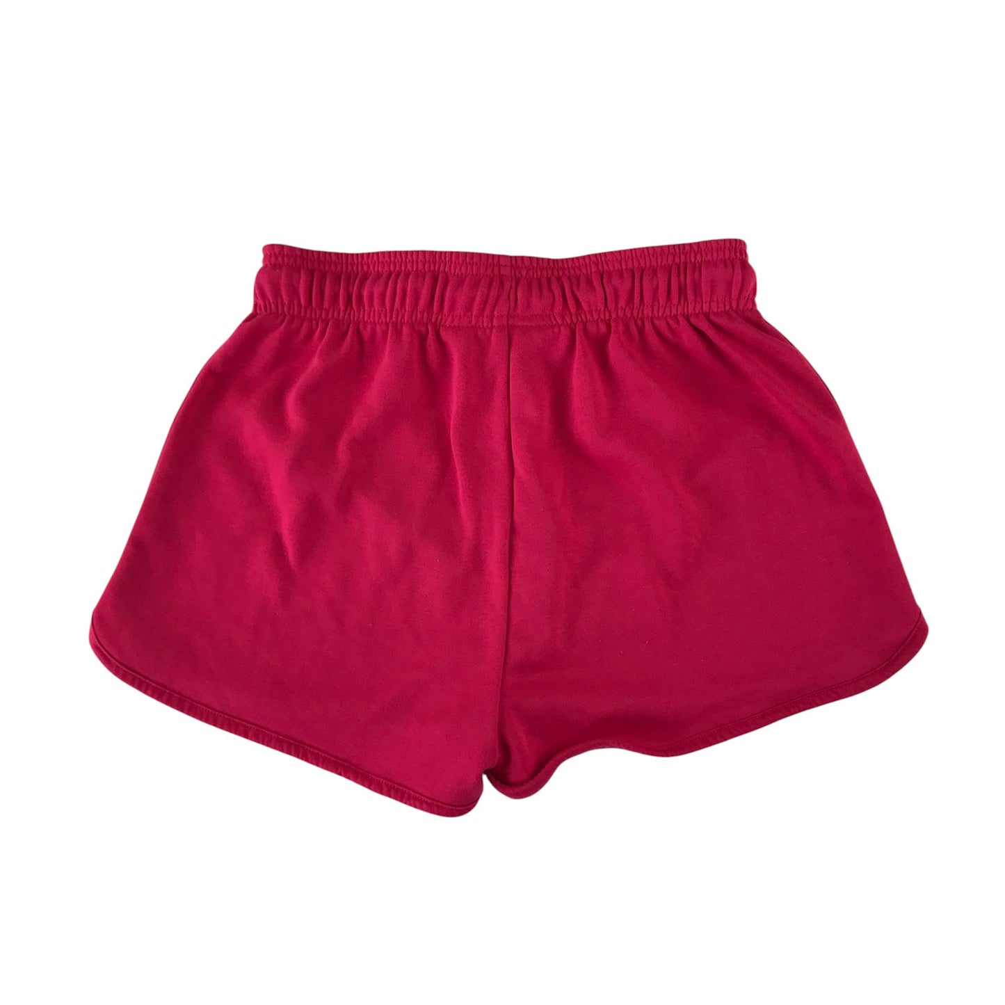 Primark shorts women's 4/6 pink plain elasticated waist