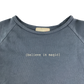 Zara Jumper 11-12 Years Blue with Text Cotton