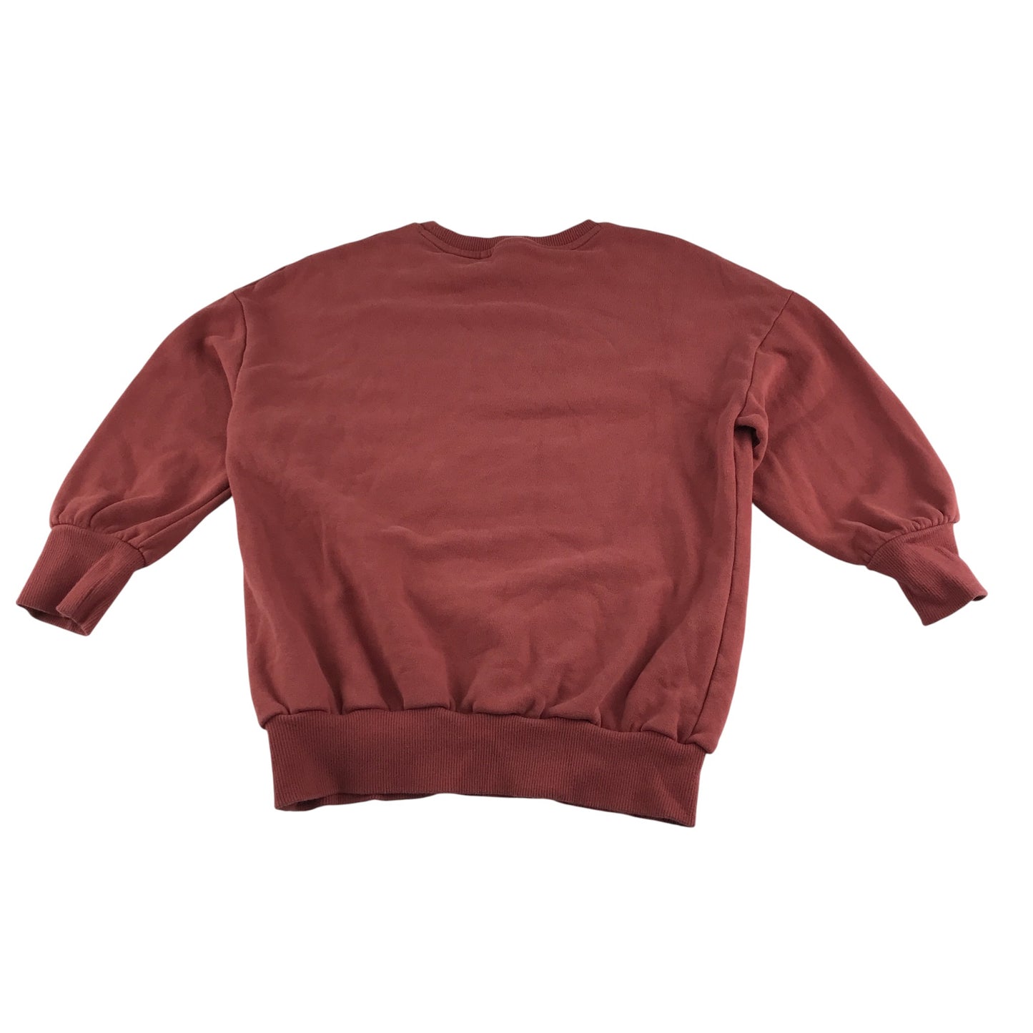 Next Sweater 10-11 Years vintage pink sequin text design