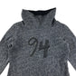 s.Oliver Sweater 10-11 years grey gem text with turtleneck