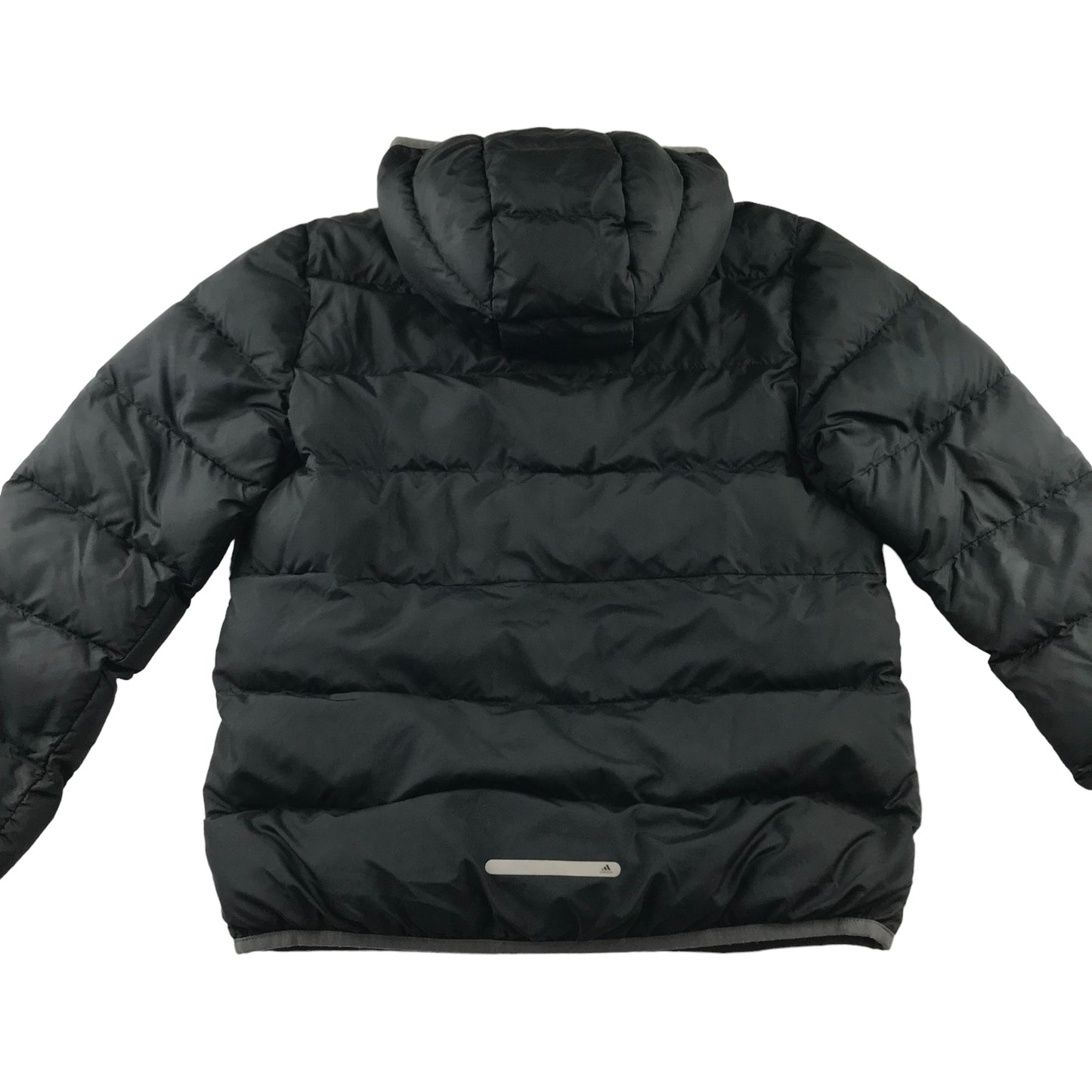 Adidas jacket 11-12 years black puffer with hood