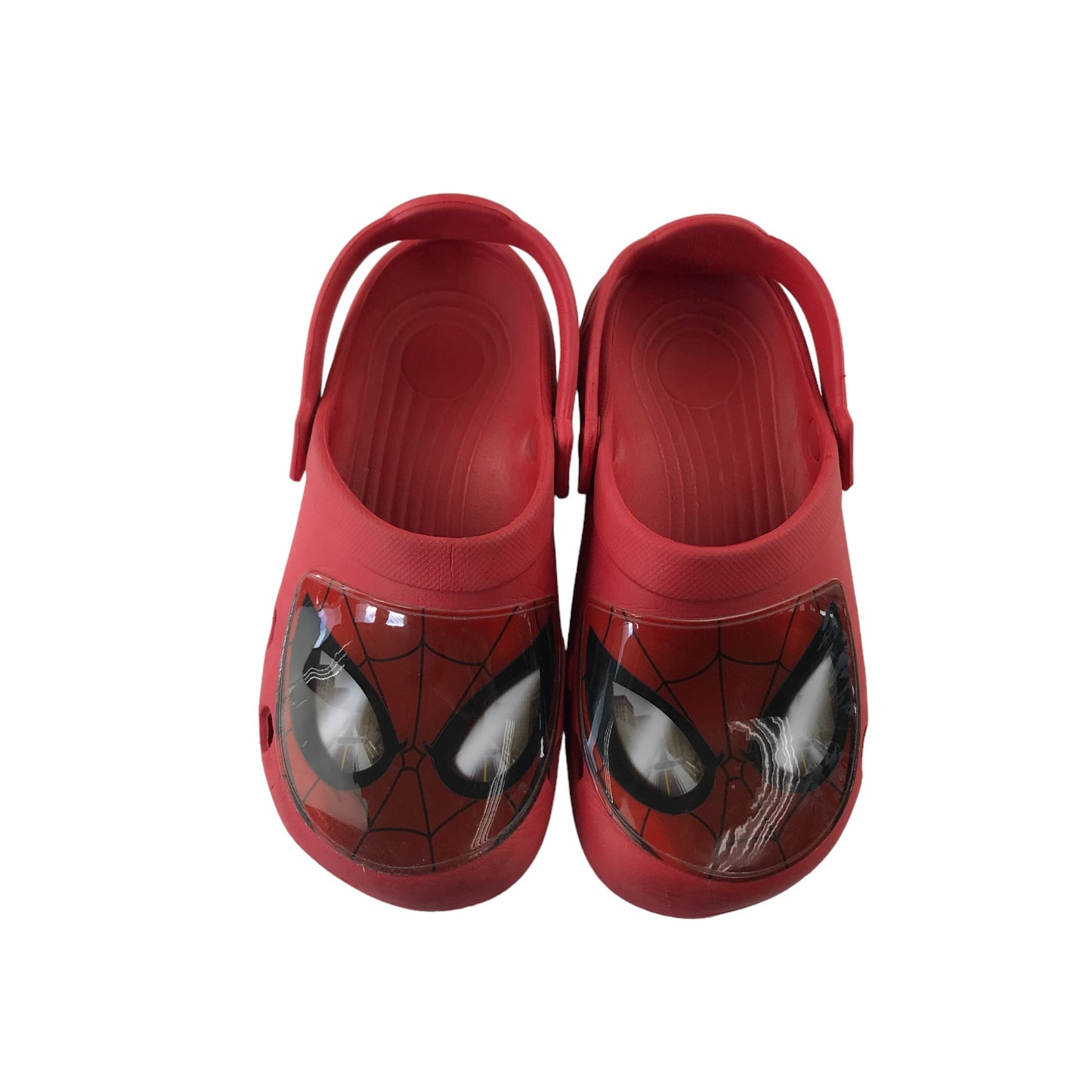 Clogs Shoe Size 2 Red Spiderman Slip On