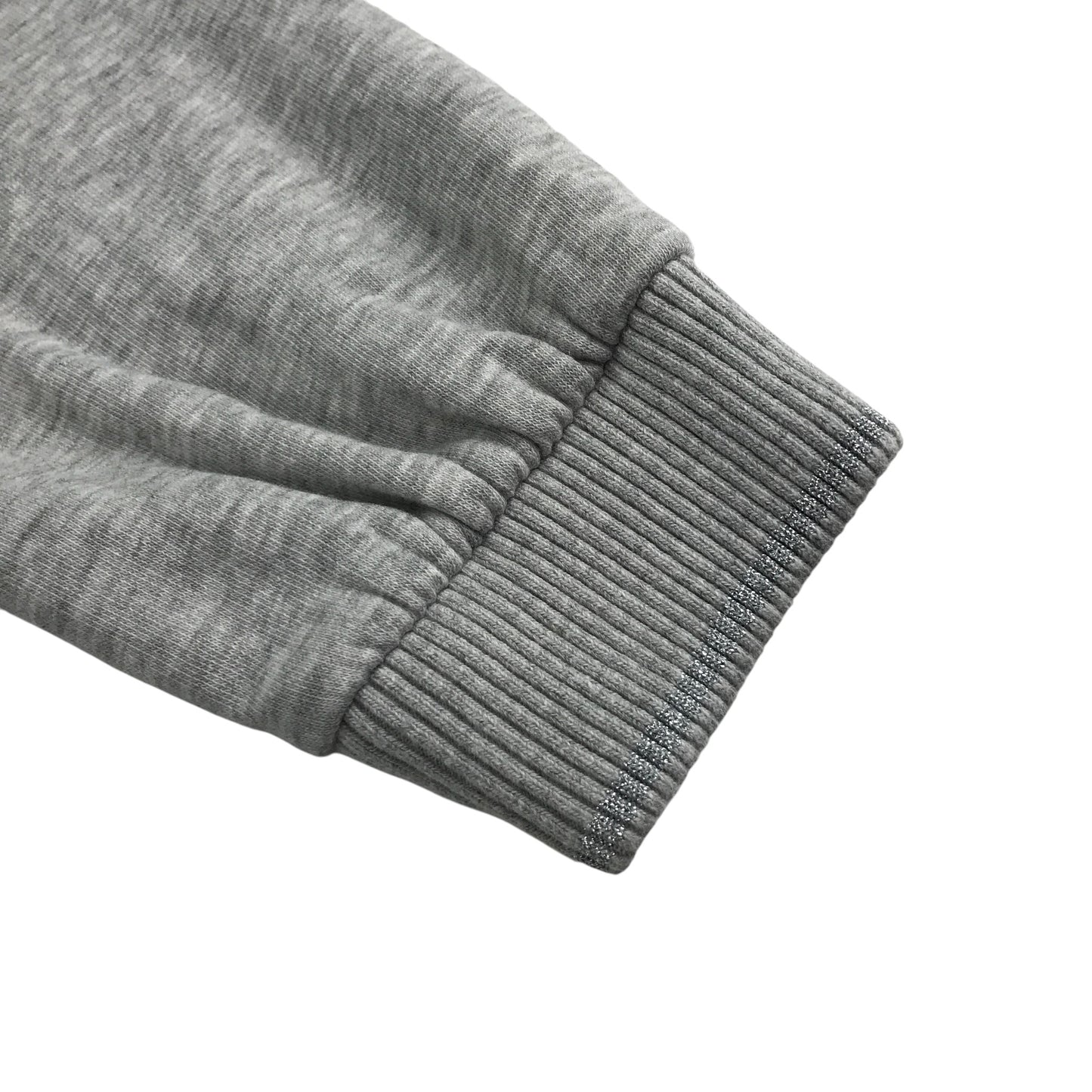 M&S Sweater 10-11 years grey cat graphic design