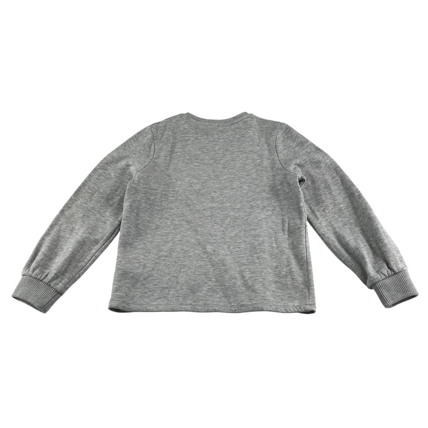 M&S Sweater 10-11 years grey cat graphic design