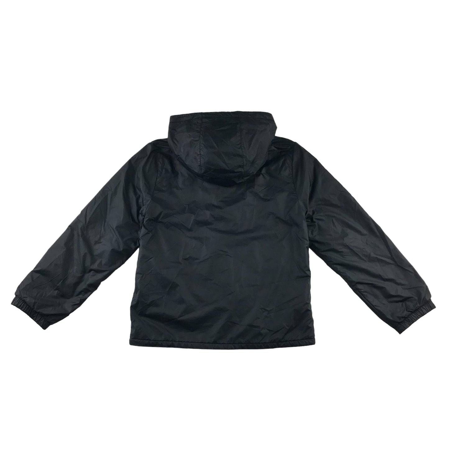 Nike jacket 9-11 years black fleece lined with hood