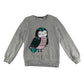 George Sweater 8-9 years grey sequin owl graphic design