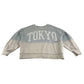 Zara Sweater 7-8 years grey and white two tone jumper