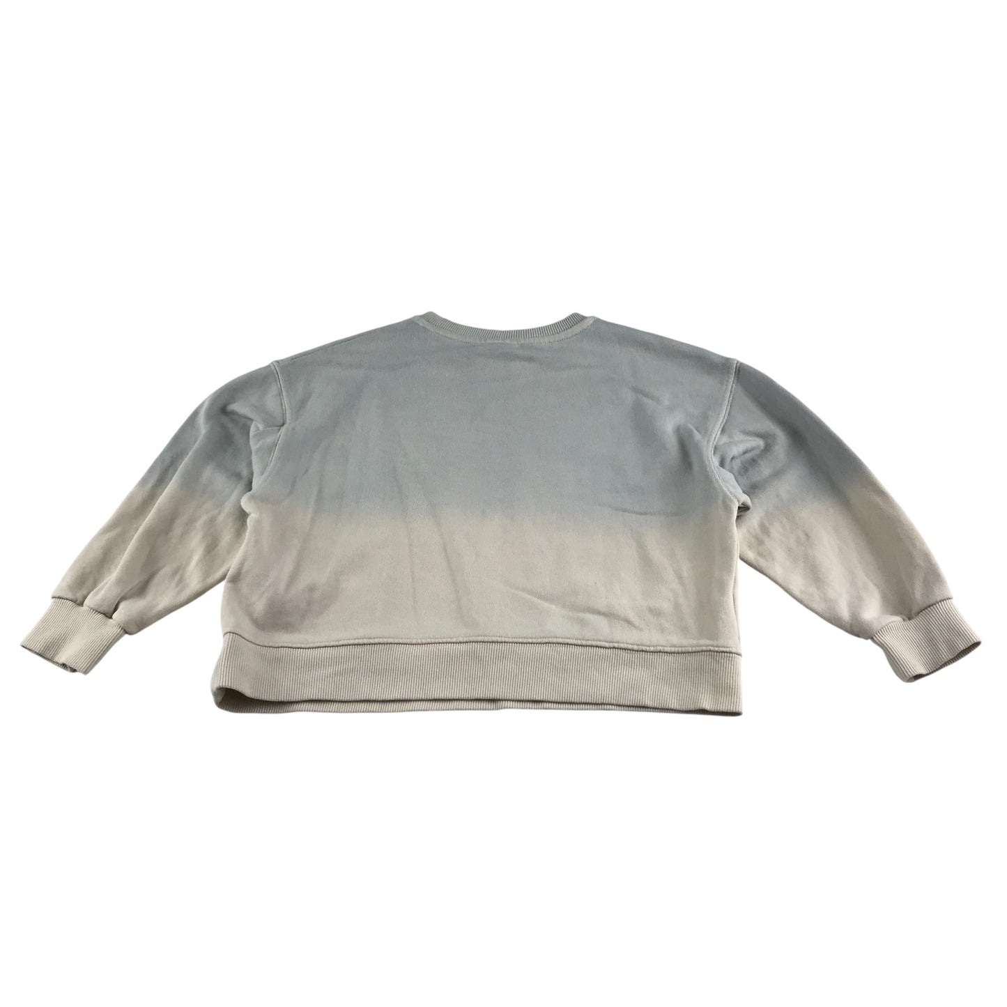 Zara Sweater 7-8 years grey and white two tone jumper
