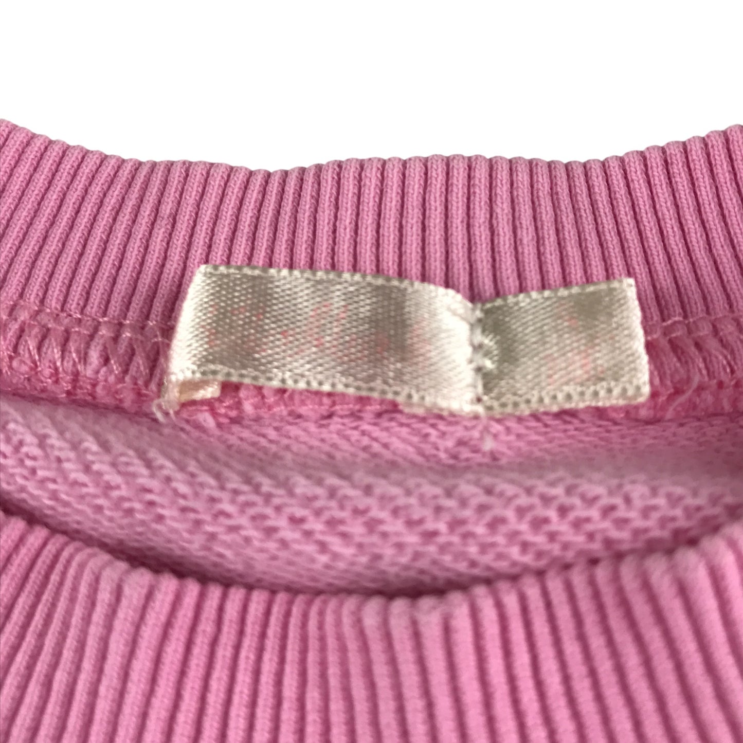 Sweater 4-5 years pink glittery sequin graphic