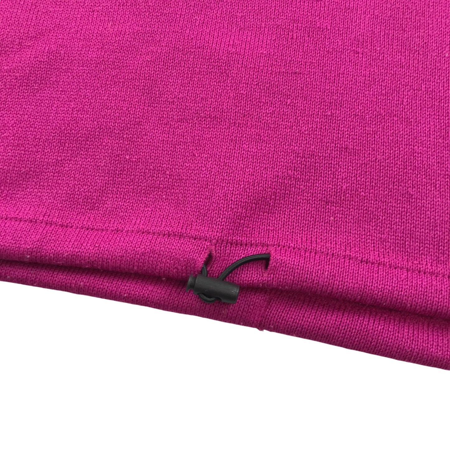 Pink hoodie women's XS purple plain with small logo cropped