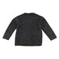 Matalan Jumper 6-7 years black with tinselly multicoloured design