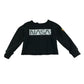 Next Sweater 6-7 years black NASA sequin reversible design with arm patch