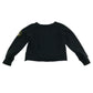 Next Sweater 6-7 years black NASA sequin reversible design with arm patch