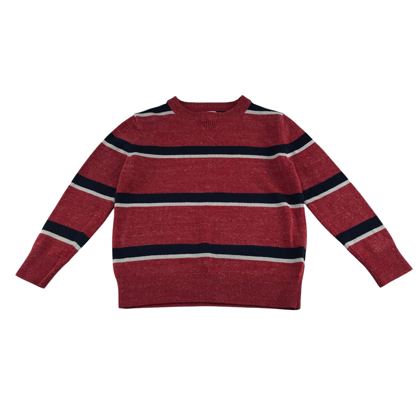 GAP Jumper 6-7 years red with black and white stripes