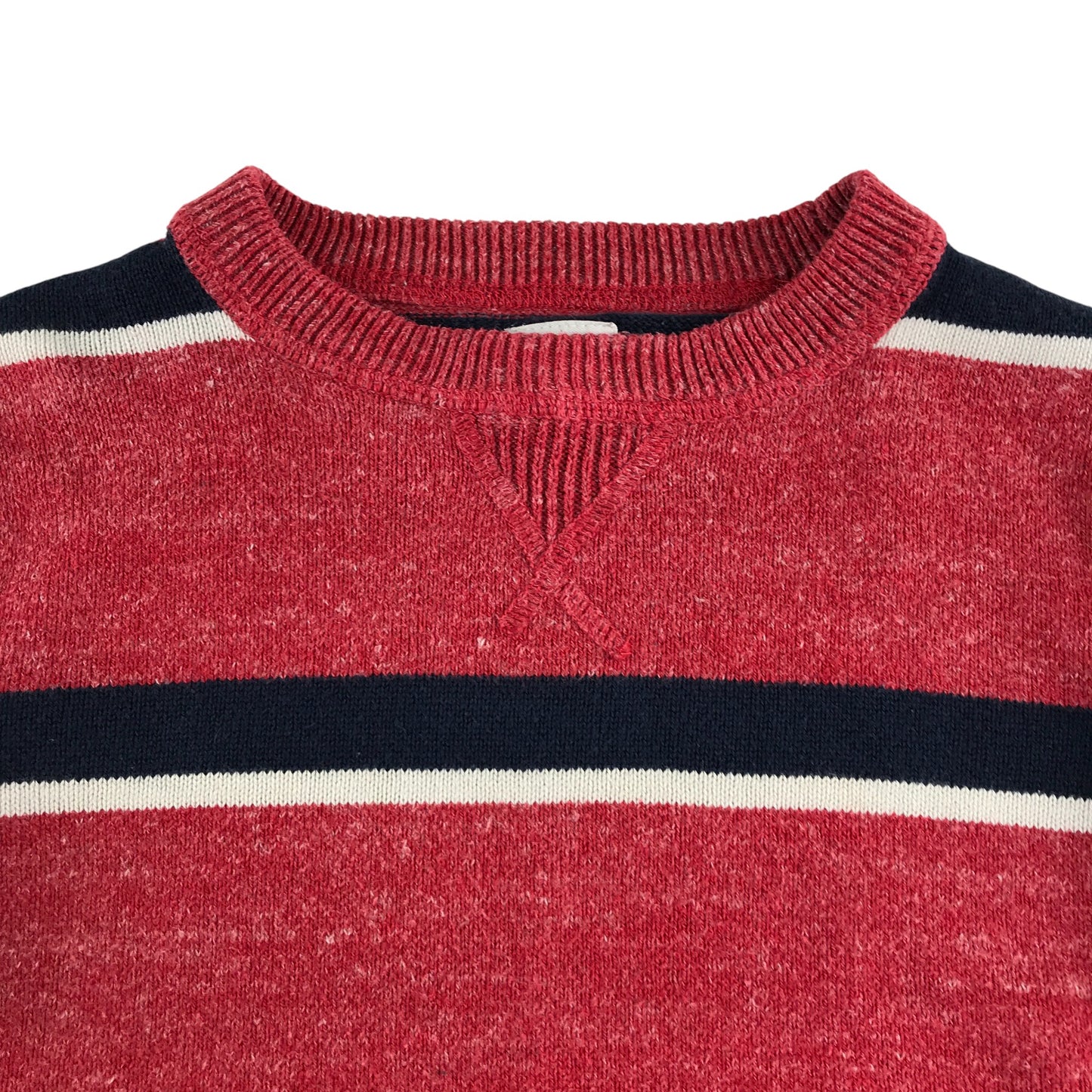 GAP Jumper 6-7 years red with black and white stripes