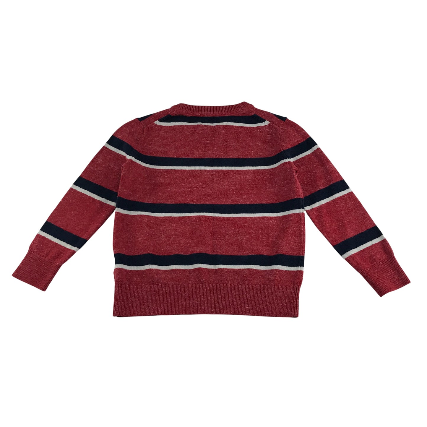 GAP Jumper 6-7 years red with black and white stripes
