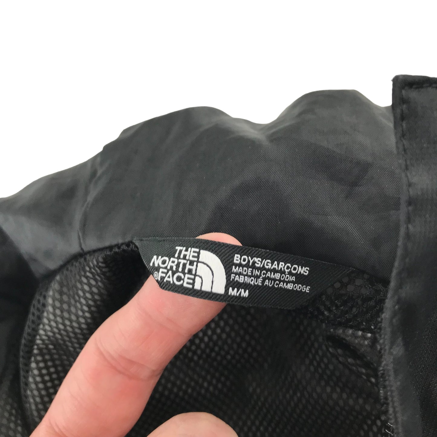 The North Face jacket 9-10 years black light showerproof jacket