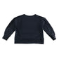 John Lewis Sweater 6-7 years navy with sequin star design cotton