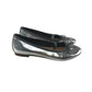 Next Ballerinas Shoe Size 1 Grey Silver Shiny Party Flats