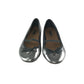 Next Ballerinas Shoe Size 1 Grey Silver Shiny Party Flats