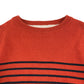 Next Jumper 5-6 years orange with black stripes cotton