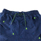 Tu swim trunks 9-10 years navy sail boat embroidered design